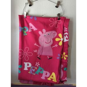 Peppa Pig Twin Flat Sheet Wonderful Condition